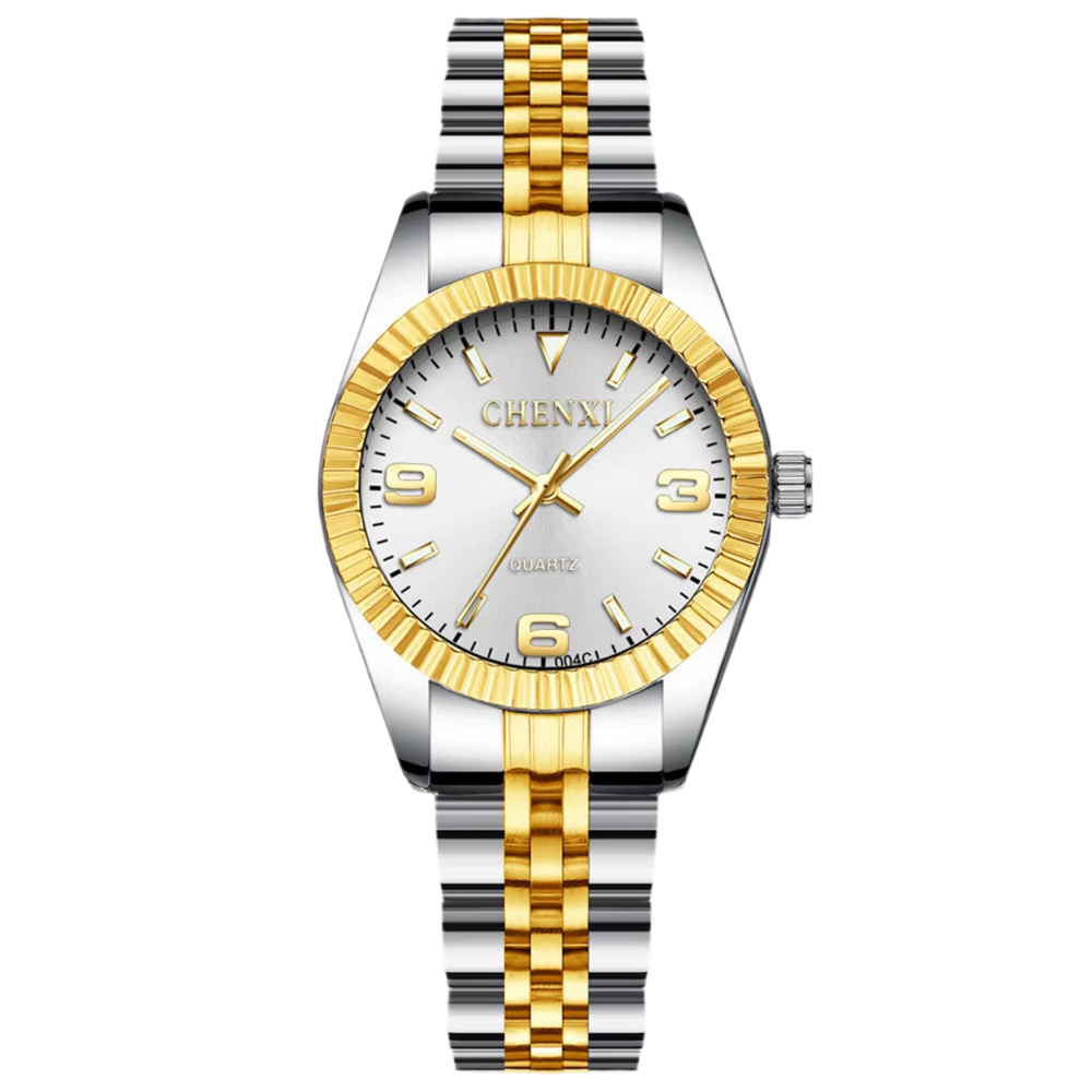 Luxury Style Women Watch Stainless Steel Quartz Watches Waterproof Diamond Woman Wristwatch Fashion Elegant Ladies Clock