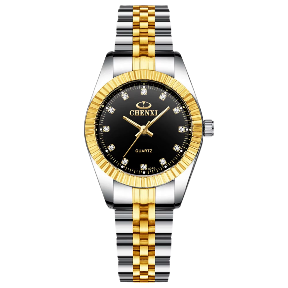 Luxury Style Women Watch Stainless Steel Quartz Watches Waterproof Diamond Woman Wristwatch Fashion Elegant Ladies Clock