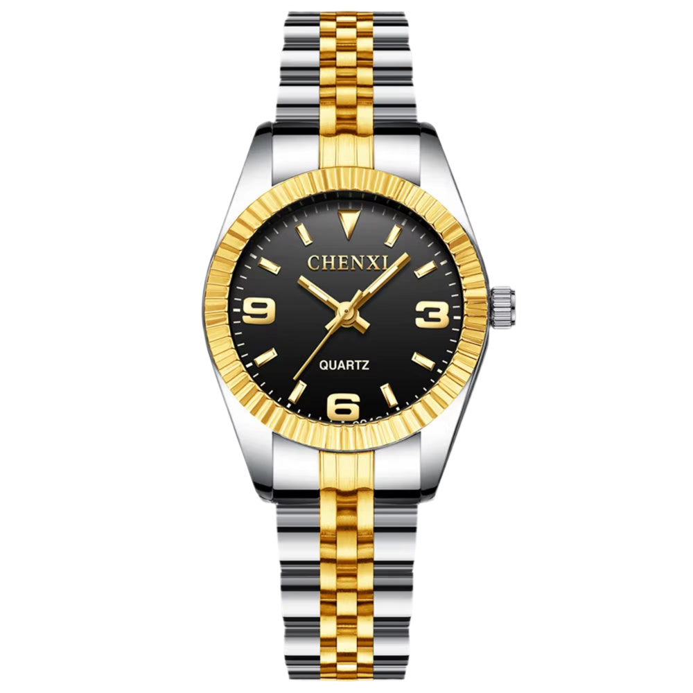 Luxury Style Women Watch Stainless Steel Quartz Watches Waterproof Diamond Woman Wristwatch Fashion Elegant Ladies Clock