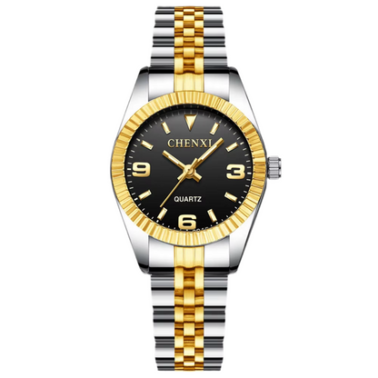 Luxury Style Women Watch Stainless Steel Quartz Watches Waterproof Diamond Woman Wristwatch Fashion Elegant Ladies Clock