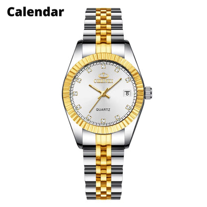Luxury Style Women Watch Stainless Steel Quartz Watches Waterproof Diamond Woman Wristwatch Fashion Elegant Ladies Clock