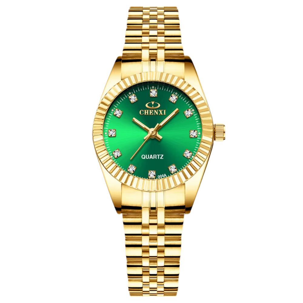 Luxury Style Women Watch Stainless Steel Quartz Watches Waterproof Diamond Woman Wristwatch Fashion Elegant Ladies Clock