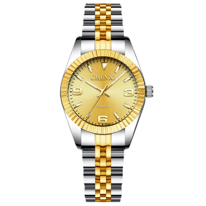 Luxury Style Women Watch Stainless Steel Quartz Watches Waterproof Diamond Woman Wristwatch Fashion Elegant Ladies Clock