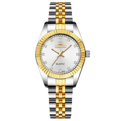 Luxury Style Women Watch Stainless Steel Quartz Watches Waterproof Diamond Woman Wristwatch Fashion Elegant Ladies Clock