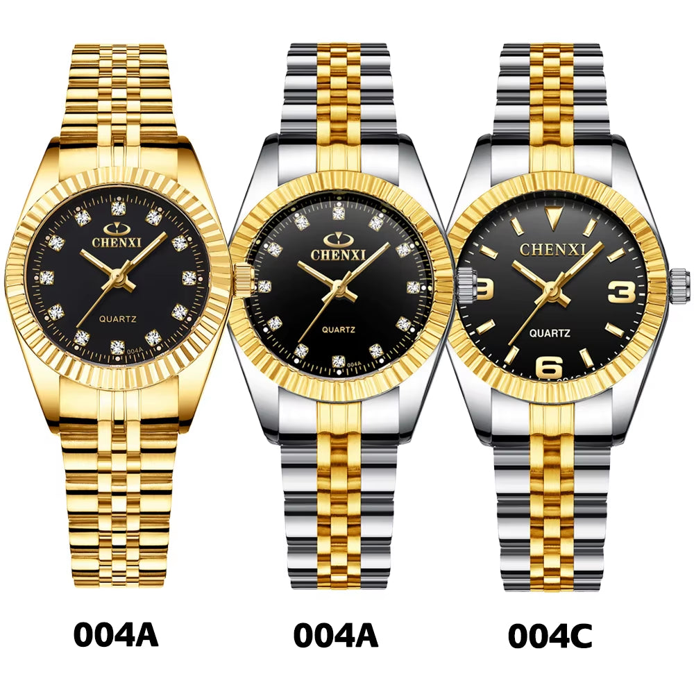 Luxury Style Women Watch Stainless Steel Quartz Watches Waterproof Diamond Woman Wristwatch Fashion Elegant Ladies Clock